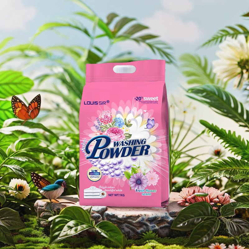 1000g rich foam Super washing powder detergent Top washing powder High quality washing powder from China factory