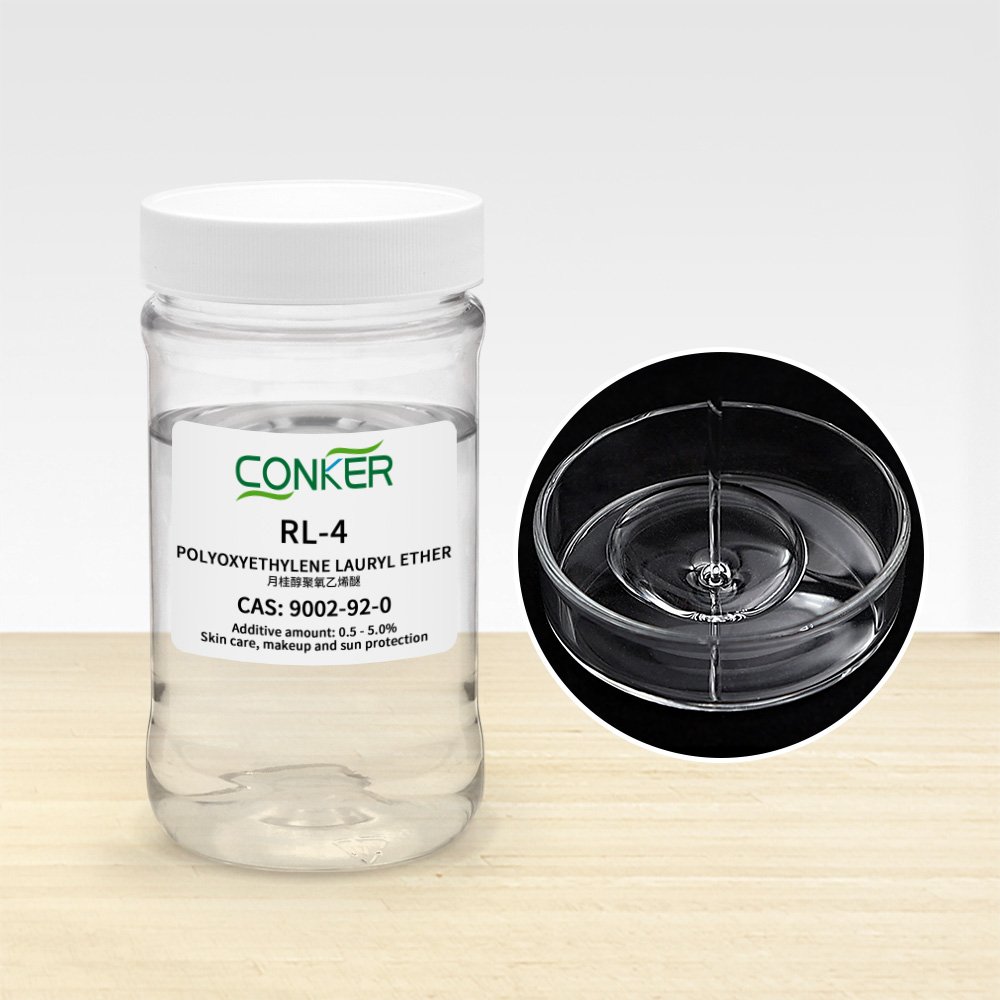 CONKER RL-4 High Quality Chemicals Raw Materials Emulsifier Laureth-4 CAS 9002-92-0 Daily Chemicals