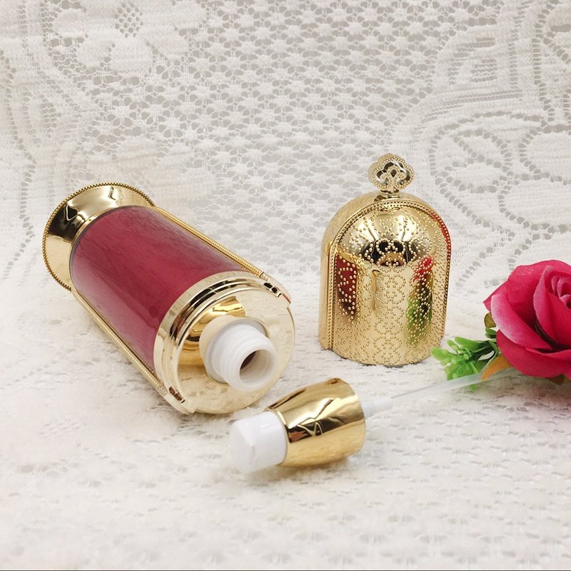 Acrylic crown skin care product set bottle boutique set bottle lotion cream daily chemical packaging bottle