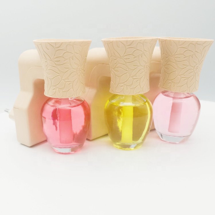 Perfume Diffuser Home Fragrance Scented Essential Oil Daily Chemical Plug in Electric Air Freshener with Empty Glass Bottle