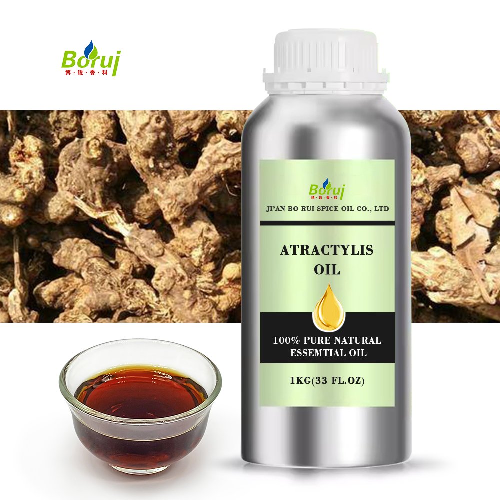 Wholesale Chinese Traditional Herb Organic Atractylodes Lancea Extract 100% Pure Natural Atractylodes Lancea Essential Oil
