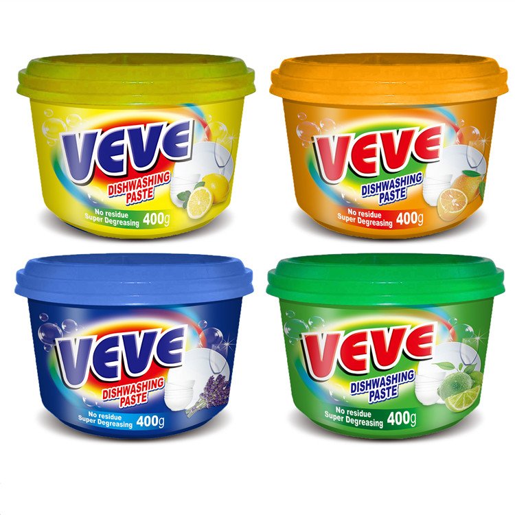 400g 450g 500g Household Kitchen Cleaner DishWashing Paste Cream Detergent Cleaning Paste Dishwasher Products
