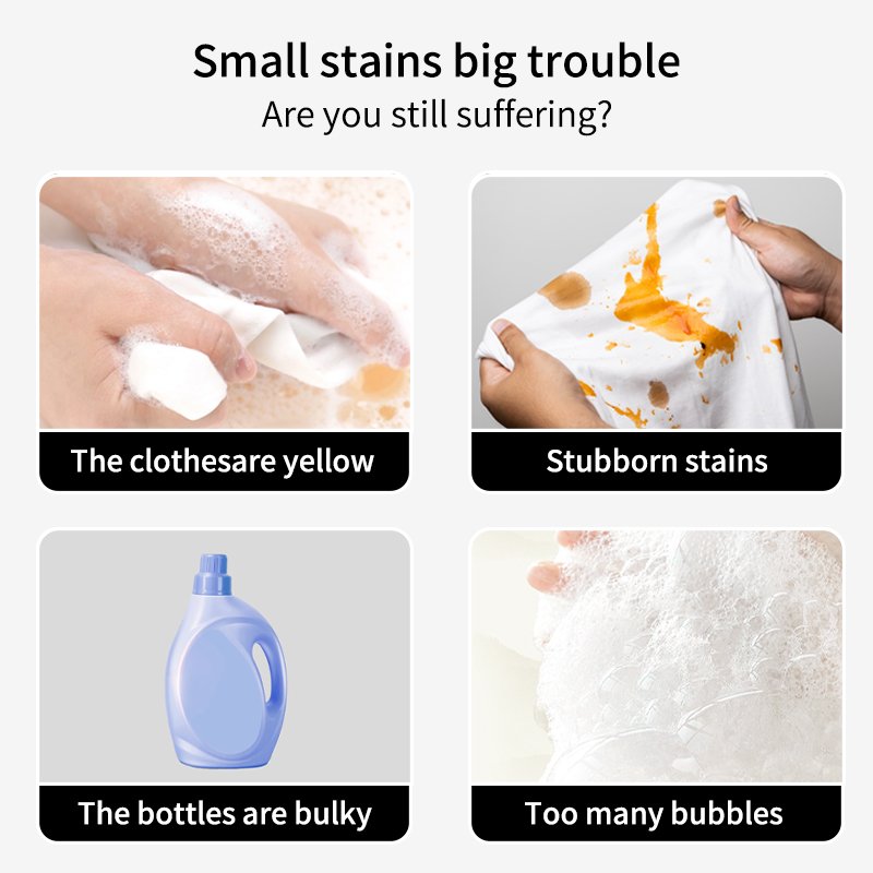 30 Sheets Biodegradable Natural Clothes Washing Sheet Portable Travel Fresh Scent detergent sheets Laundry Washing