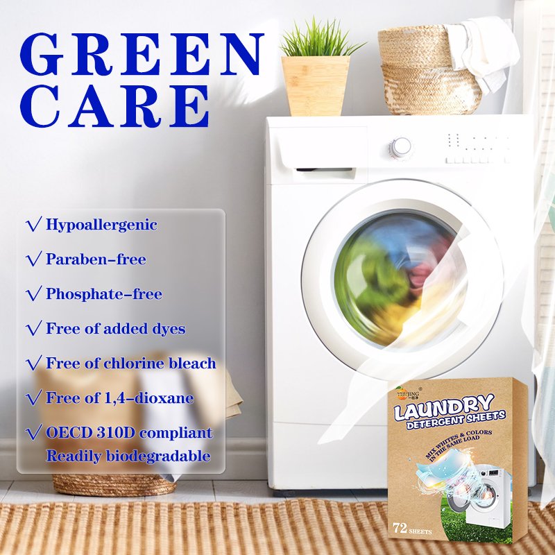 deep cleaning clothes apprtin biodegradable laundry detergent sheets