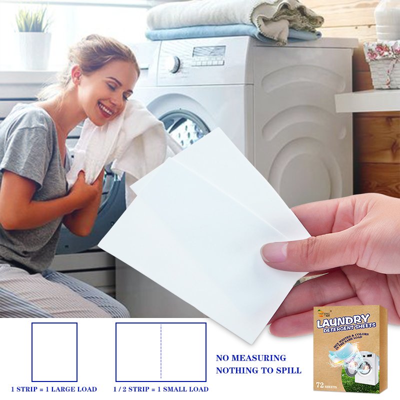deep cleaning clothes apprtin biodegradable laundry detergent sheets