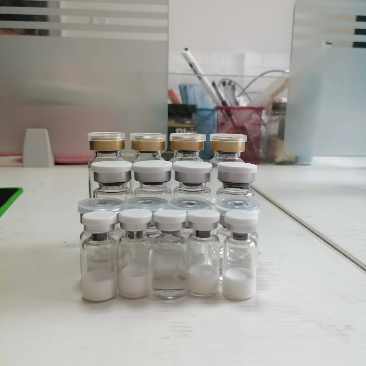 10 mg Slimming Peptide Powder In-Stock Cosmetic Raw Material Fast Delivery Vial Stock