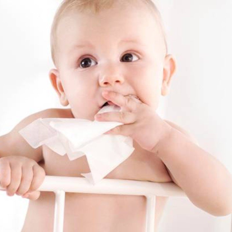 RTS Wholesale Baby Hand Wet Wipes 80ct Factory Price Children Baby Newborn Wet Wipes For Skin Care