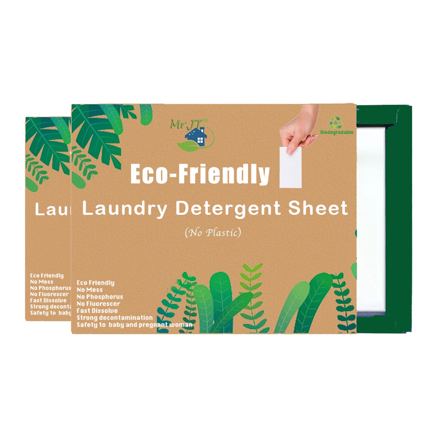 Biodegradable Enzymatic Berry Fruit Scent Laundry Detergent Strip Washing Powder Sheet Supplier Manufacturer