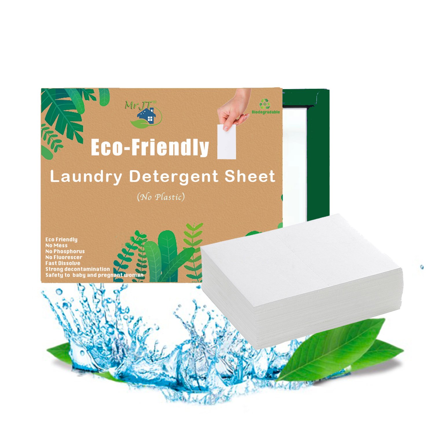 Biodegradable Enzymatic Berry Fruit Scent Laundry Detergent Strip Washing Powder Sheet Supplier Manufacturer