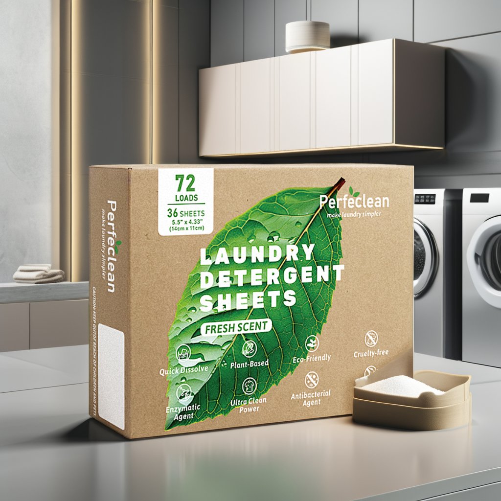 Laundry Detergent Sheets Factory Direct Eco-Friendly Premium Quality Detergent For Hospitals Laundry Staifor Clothing