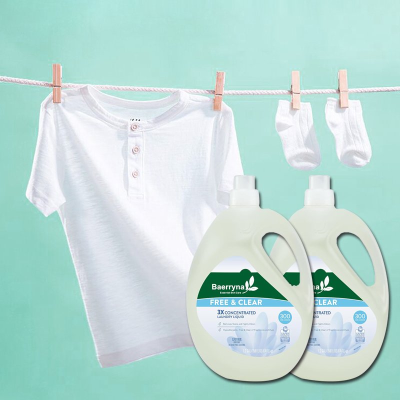 Bio Active Formula Eco Friendly Plant Based Detergent Washing Liquid Laundry Detergent Liquid
