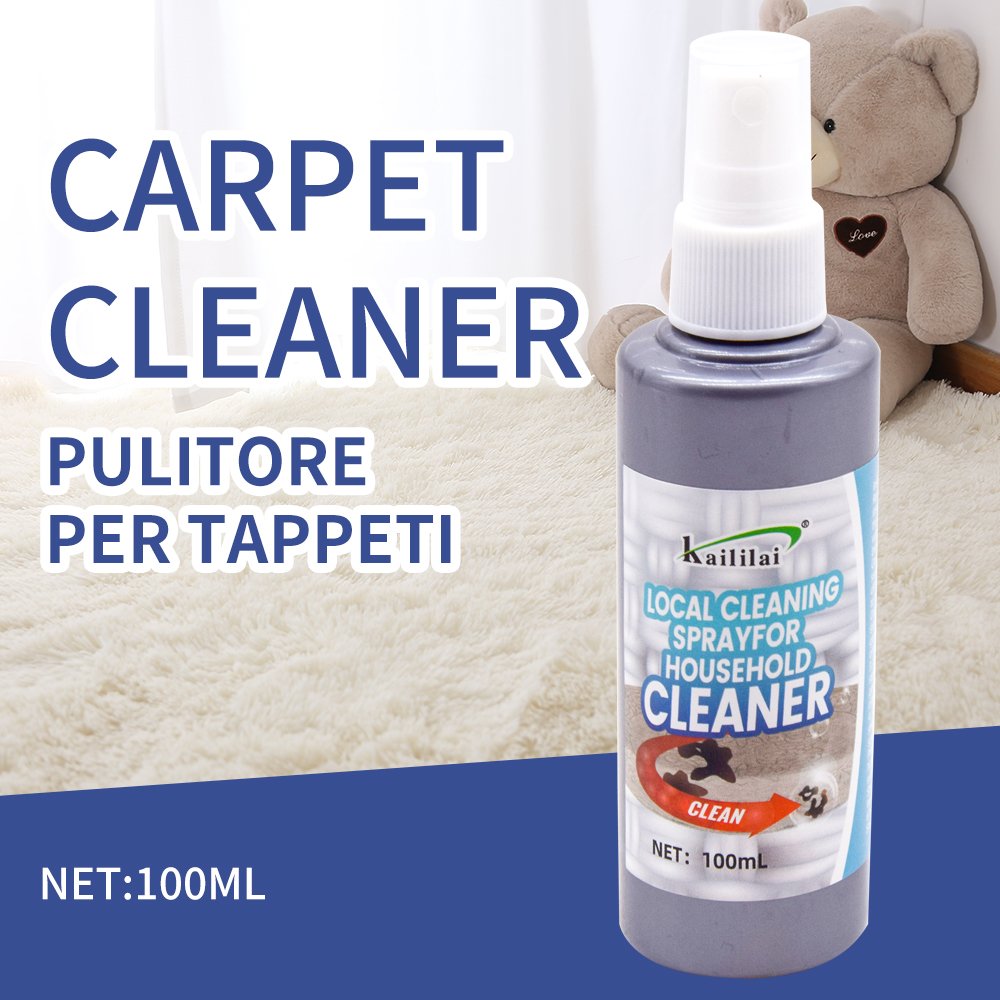 Manufacturer Wholesale 100ml Carpet Cleaner Liquid Customized Deep Cleaning Household Chemicals Detergent Liquid Spray Carpet