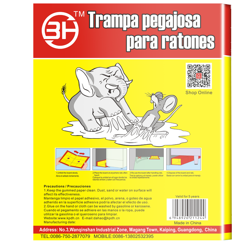 Mouse Mice Rat Trap Glue Rat Board Pest Control Product Glueboard Sticky Pad Boards