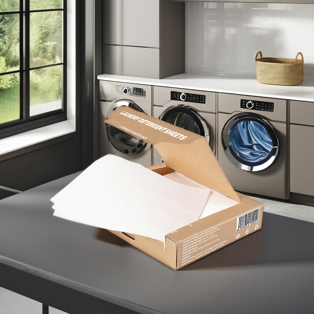 Factory Wholesale Fresh Fragrance Laundry Detergent Sheets Portable Soap Paper Sheets Laundry Tablets