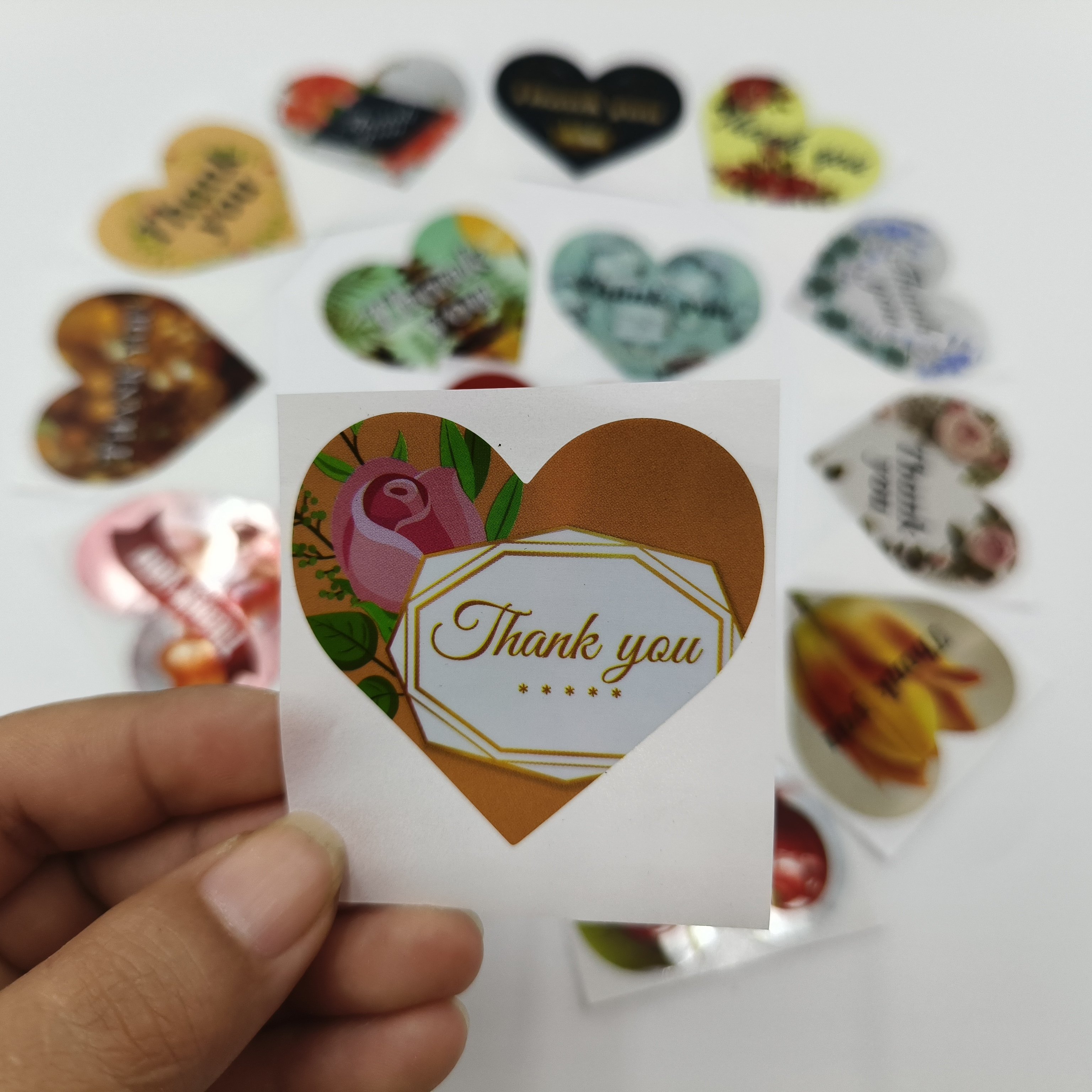 High Quality Waterproof Food Daily Chemical Label Logo Stickers Label