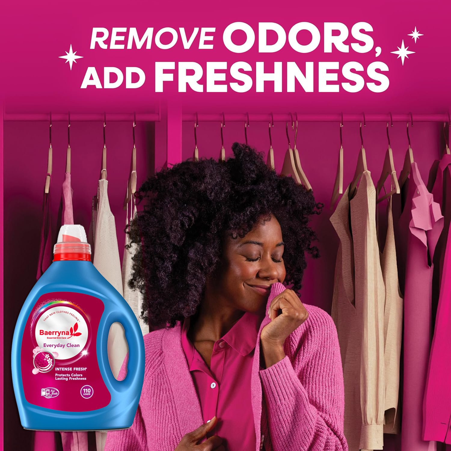 Remove Odors Add Freshness Helps Prevent Color Fading Laundry Detergent Liquid