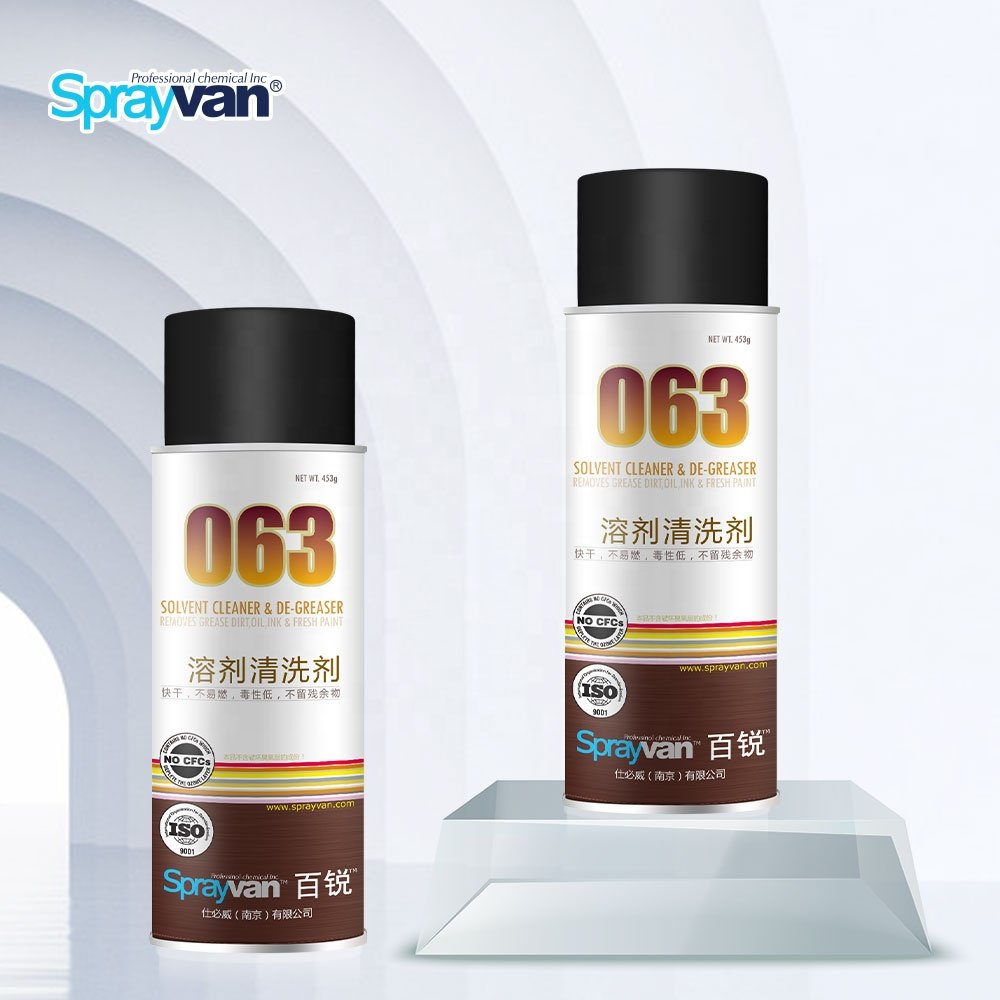 Professional Manufacturer Sprayvan 063# Solvent Cleaner Factory Direct Sale Daily Chemicals Product