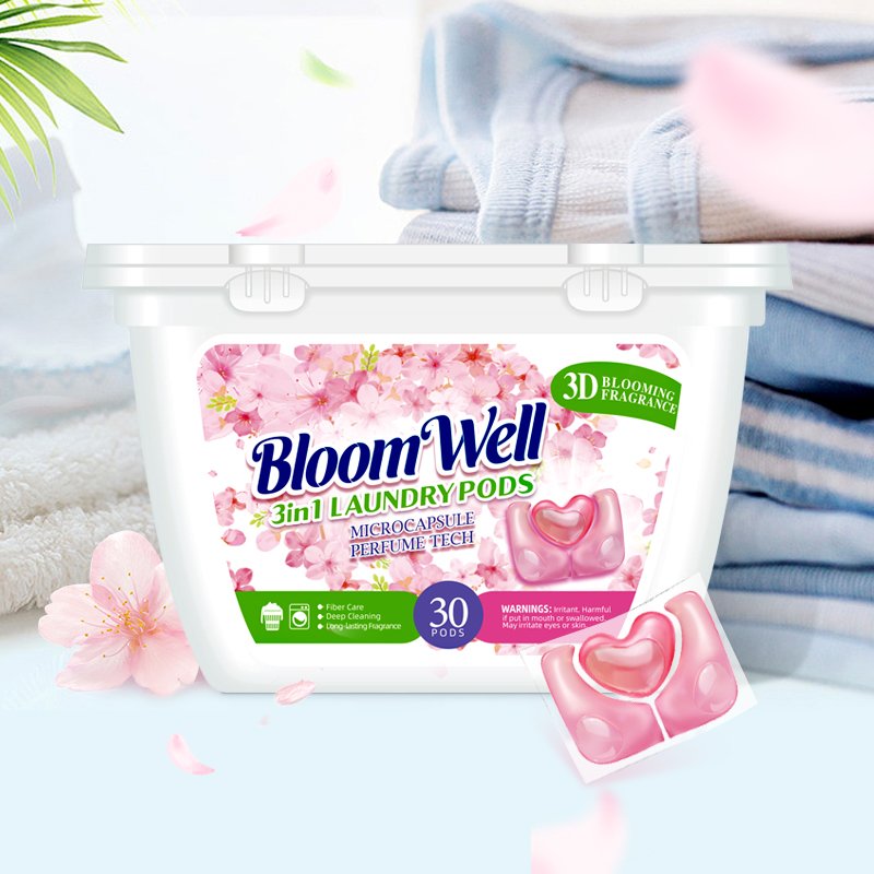 household goods wholesale 5 in 1 laundry detergent pods fabric softener laundry fragrance beads washing machine capsul