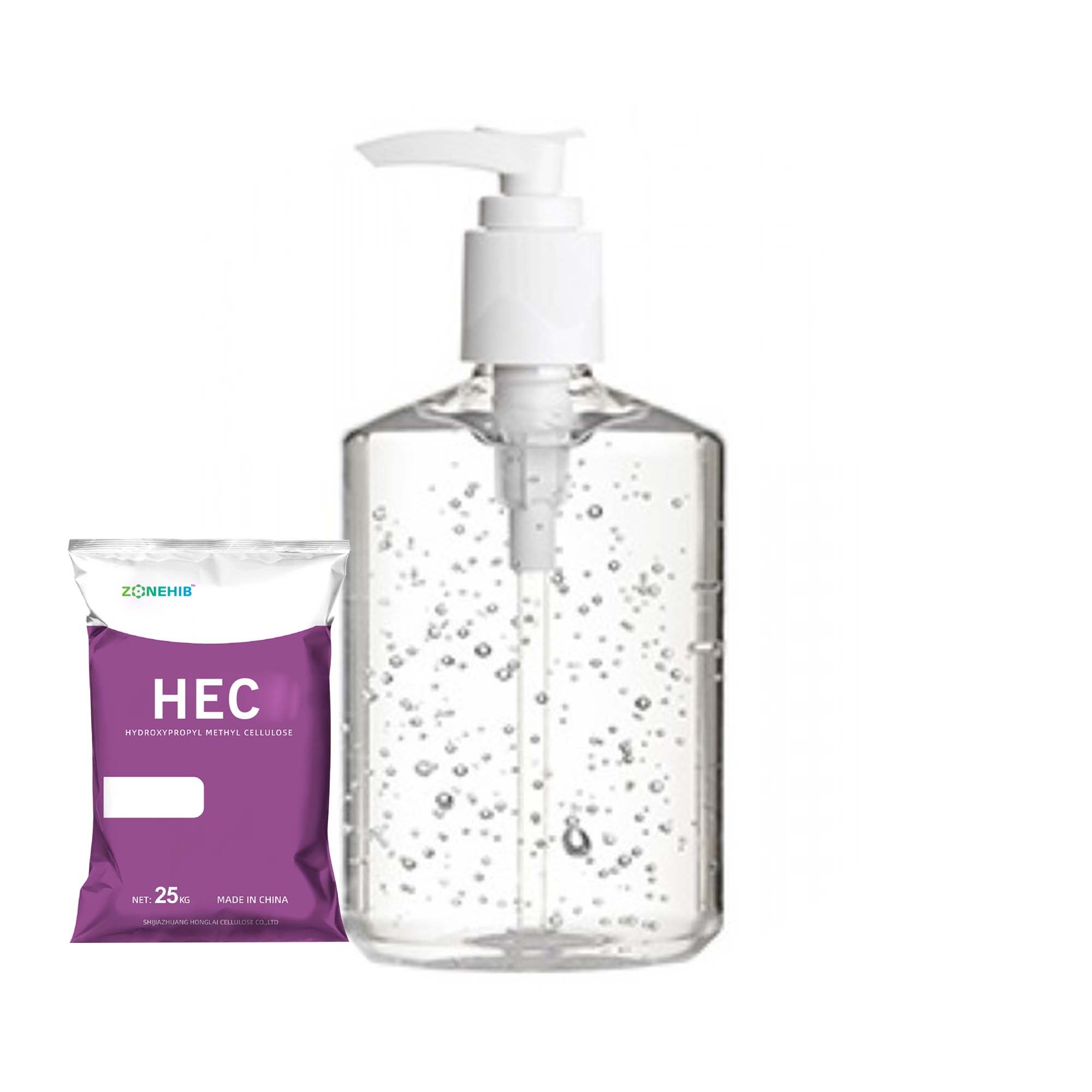 Low Ash Crack Resistance Hydroxyethyl Cellulose Ether HEC Powder For Daily Chemical Natrosol Tylose