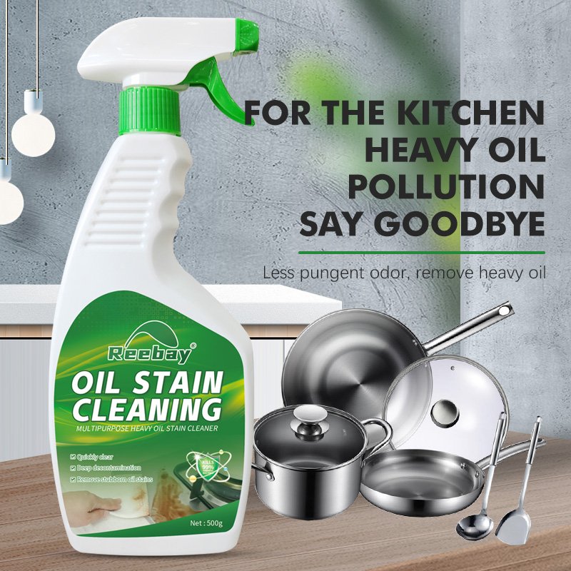 China Wholesale Kitchen Multi functional Heavy Oil Remover 500g Oil Stain Cleaning