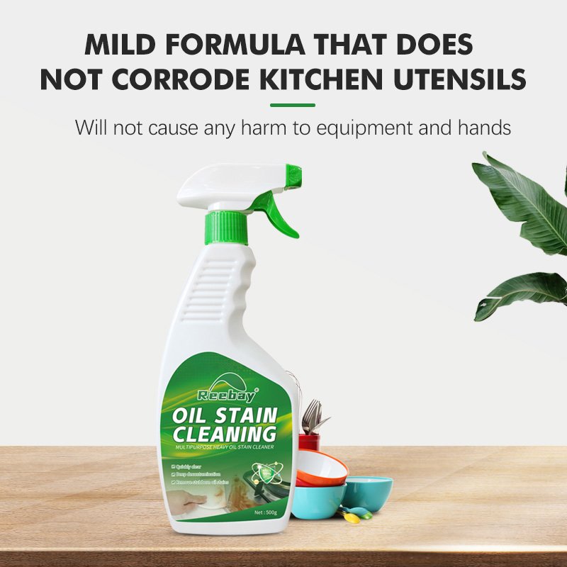 China Wholesale Kitchen Multi functional Heavy Oil Remover 500g Oil Stain Cleaning