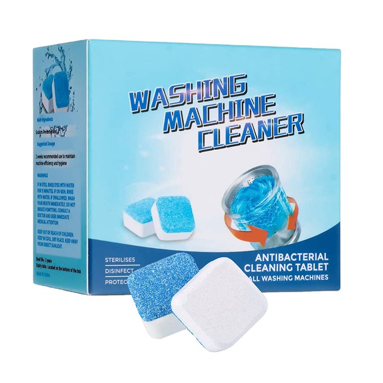 Household daily cleaning Washing Machine Cleaner Tablet descaler 24 pack