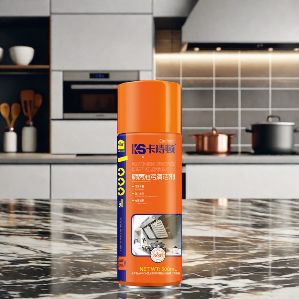 Factory Direct Antibacterial Kitchen Cleaner Spray Stain Remover for Grease Chemical Household Product in Liquid Shape Stocked