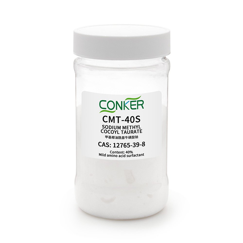 CAS 12765-39-8 CMT-40S Daily Chemicals Factory Hight Purity Raw Materials Sodium Methyl Cocoyl Taurate for cosmetic production