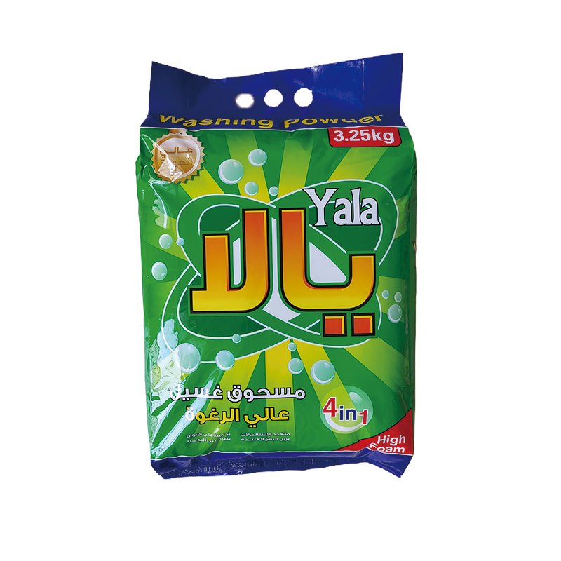 Custom Printed Plastic Laundry Detergent Powder Packaging Bag Washing Powder Heat Seal Laminated Pouch