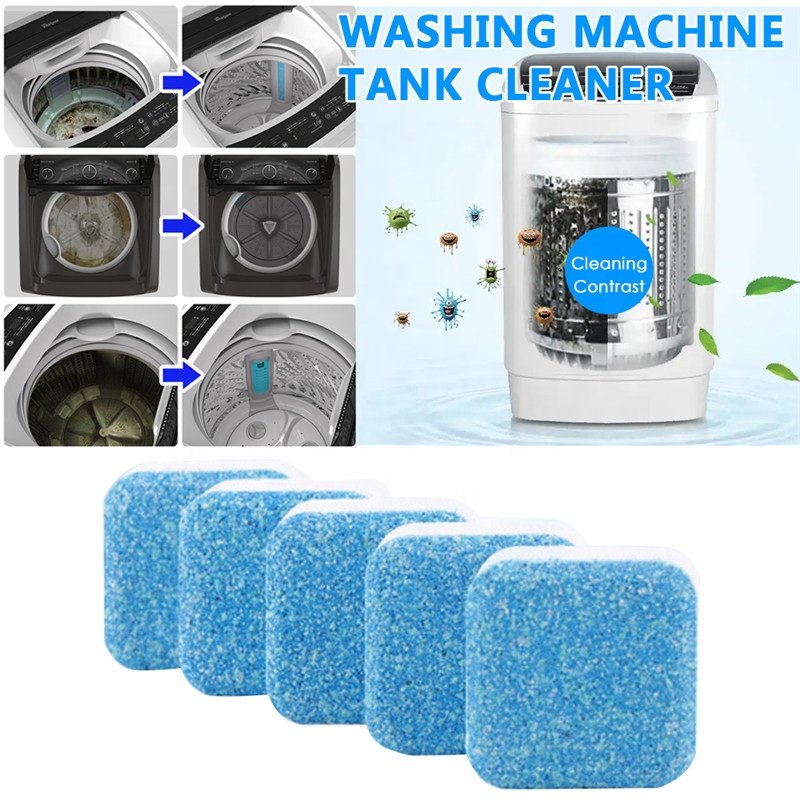 Factory Wholesale Effervescent Washing Machine Tank Cleaning Tablets Eco-Friendly Effervescent Washier Cleaner tablets