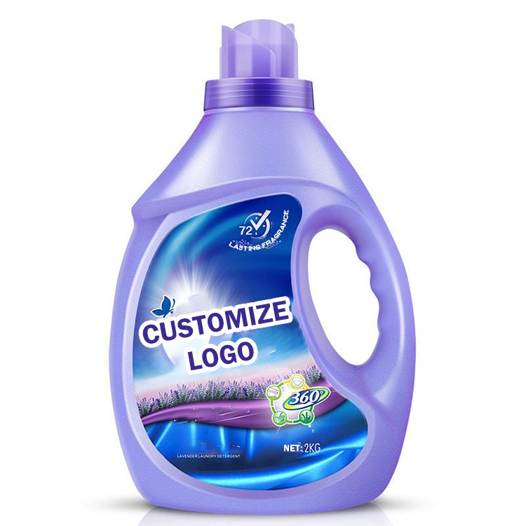 Manufacturer Customization Logo Antibacterial Laundry Detergent Liquid for Washing Clothes