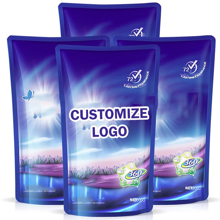 Manufacturer Customization Logo Antibacterial Laundry Detergent Liquid for Washing Clothes