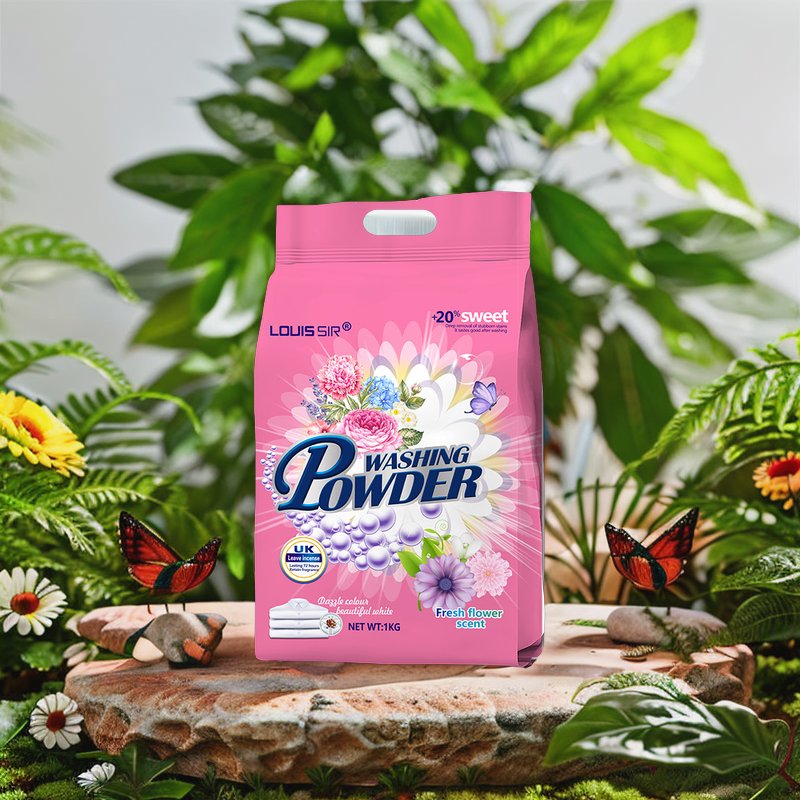 Laundry Detergent Powder for All Fabrics Including Baby Clothes with Attractive Scent