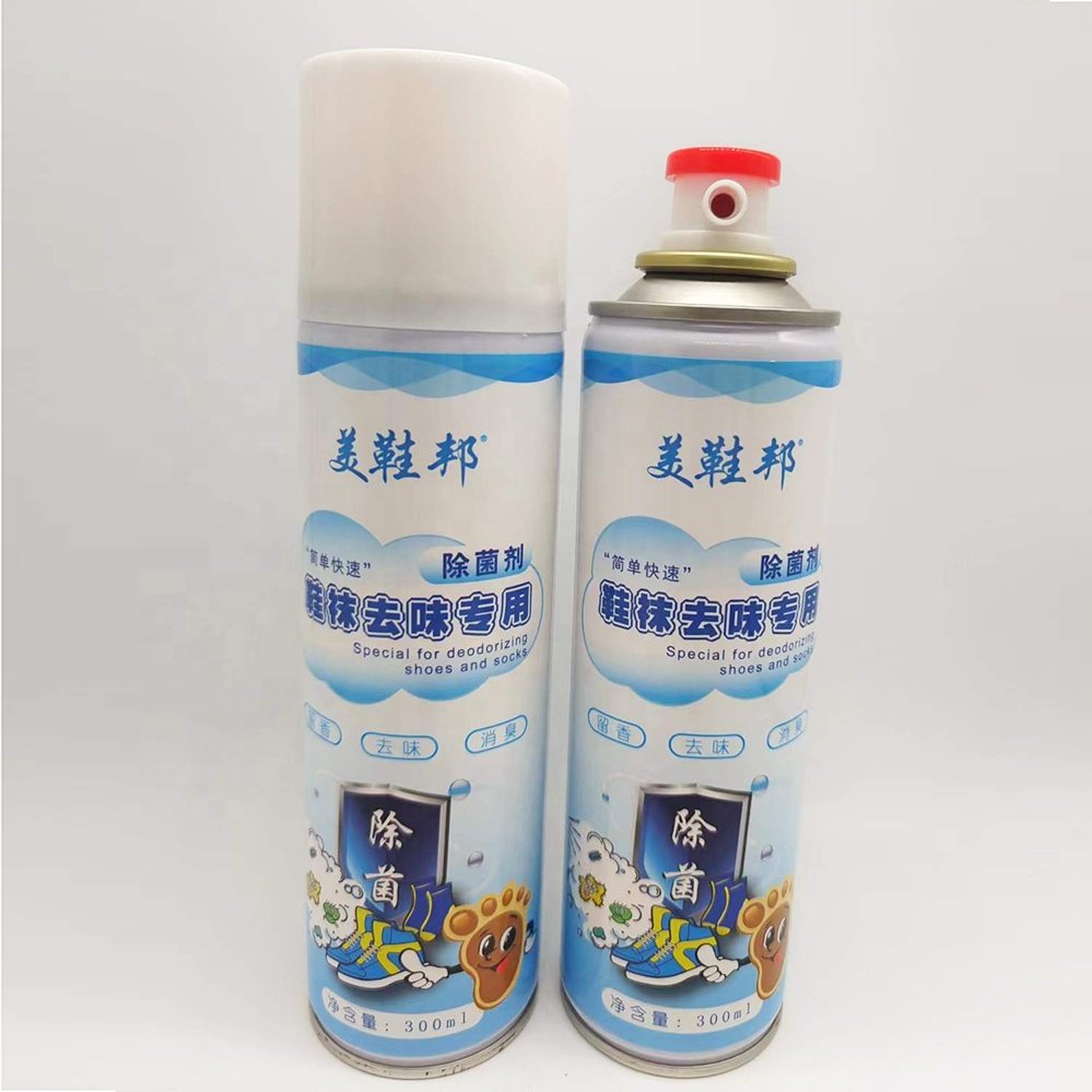 wholesale factory Shoes and socks odor spray OEM ODM Sterilization deodorization remove odor Shoes and socks odor spray