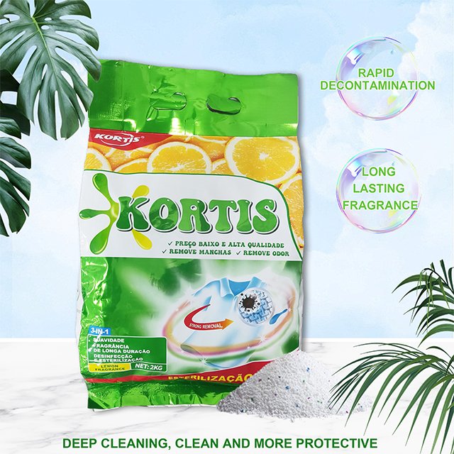 wholesale detergente Kortis Grepower washing powder laundry detergent powder soap