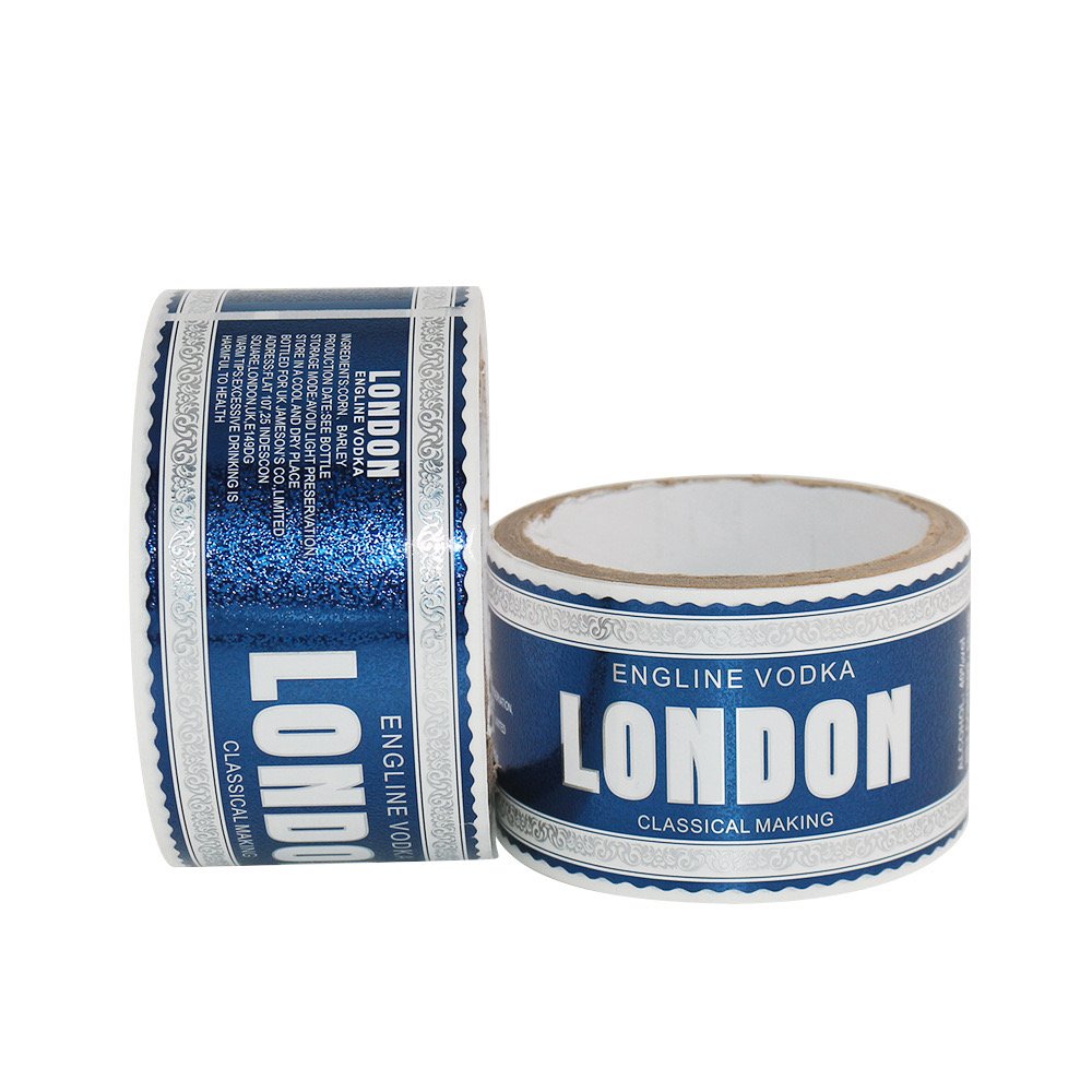 Waterproof PE Custom Printed Adhesive Sticker PET Material Personal Care-for Liquid Soap Household Daily Chemical Product Label