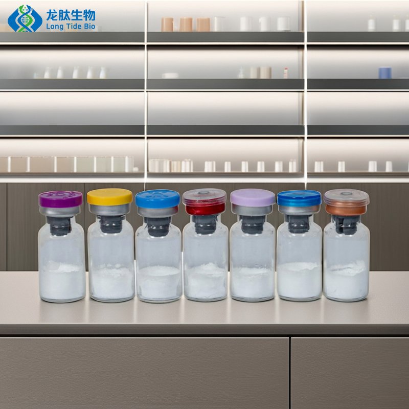 Customized Vials 5mg 10mg 15mg Peptides Bodybuilding Slimming Peptides Weight Loss Peptide Powder
