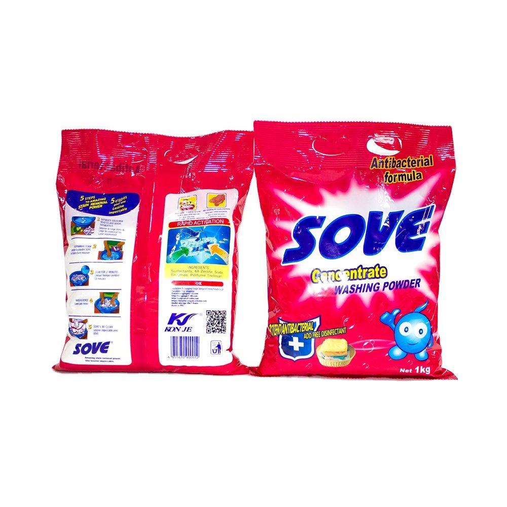 Cheap Daily Chemical Household Item Laundry Detergent Washing Powder High Foam Detergent Powder Household Cheap Wholesale