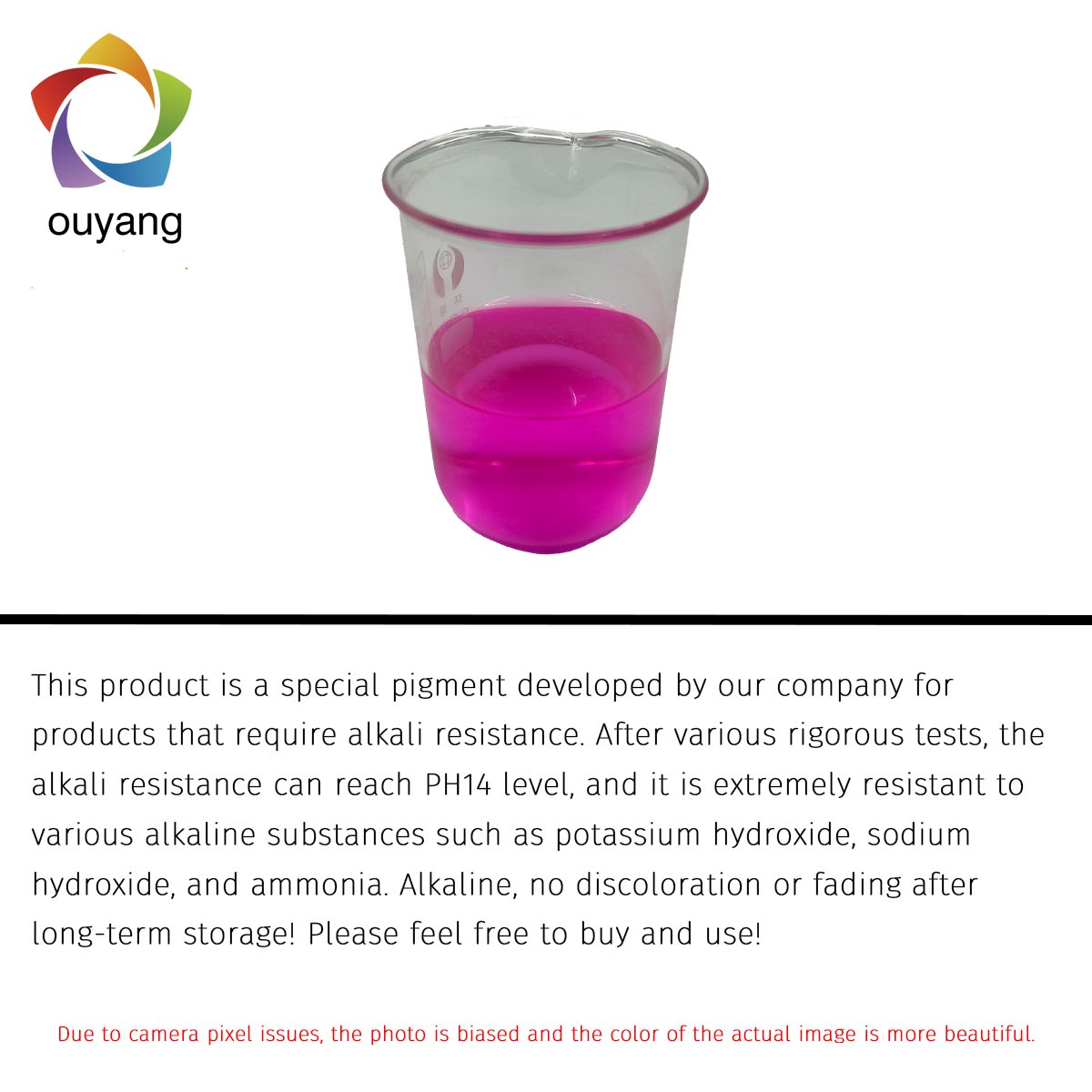 Special dyes for daily chemicals colour powder dyes Alkali resistant pink for daily chemicals are available from stock