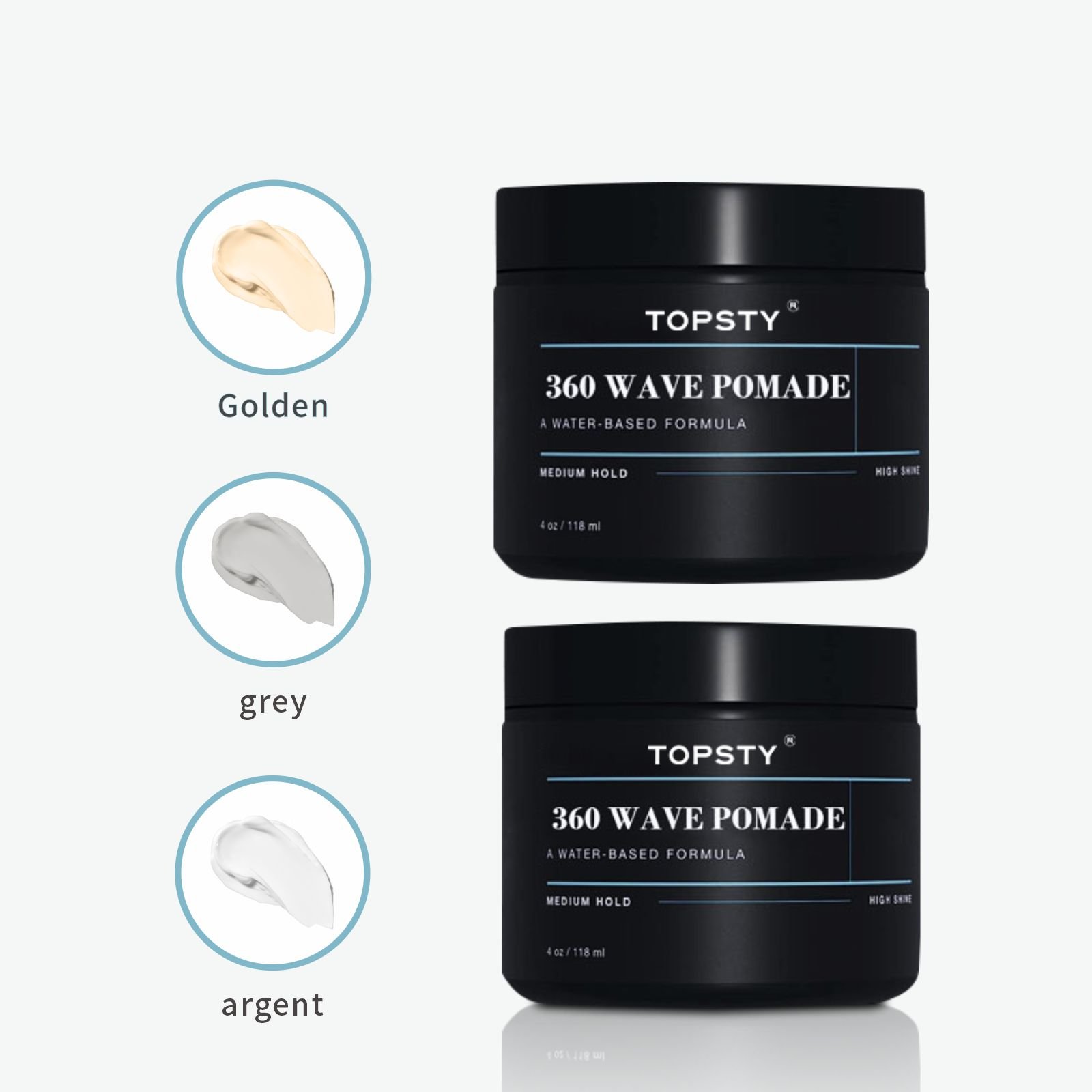 Sportin' Waves Gel Pomade, Hair Pomade For High Definition Waves + Smooth Texture