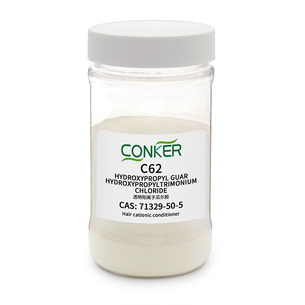 Top Quality Hydroxypropyl Guar Hydroxypropyl-trimonium Chlorid Daily-use Chemicals skin & hair care raw materials CONKER C62