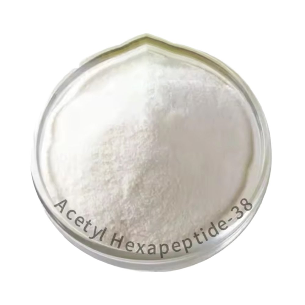 High Purity Acetyl Hexapeptide-38 Cosmetic Peptides Daily Chemicals Raw Materials CAS 1400634-44-7 Powder Supplied Detergent