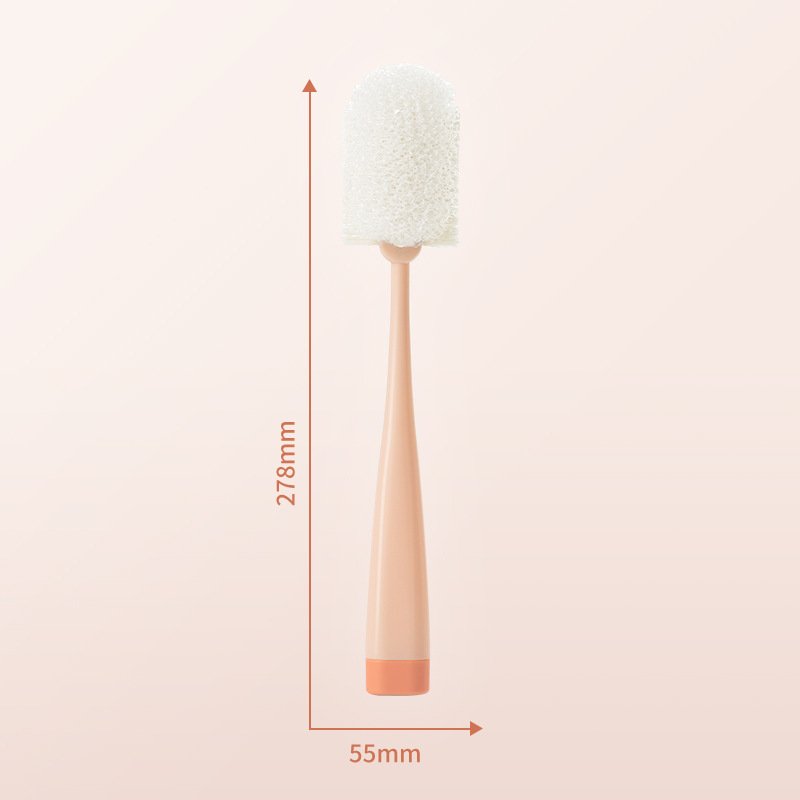 Cup Baby Bottle Clean Scrub Cup Brush Kitchen Sponge Brush Household Daily Long Handle Small Cup Brush
