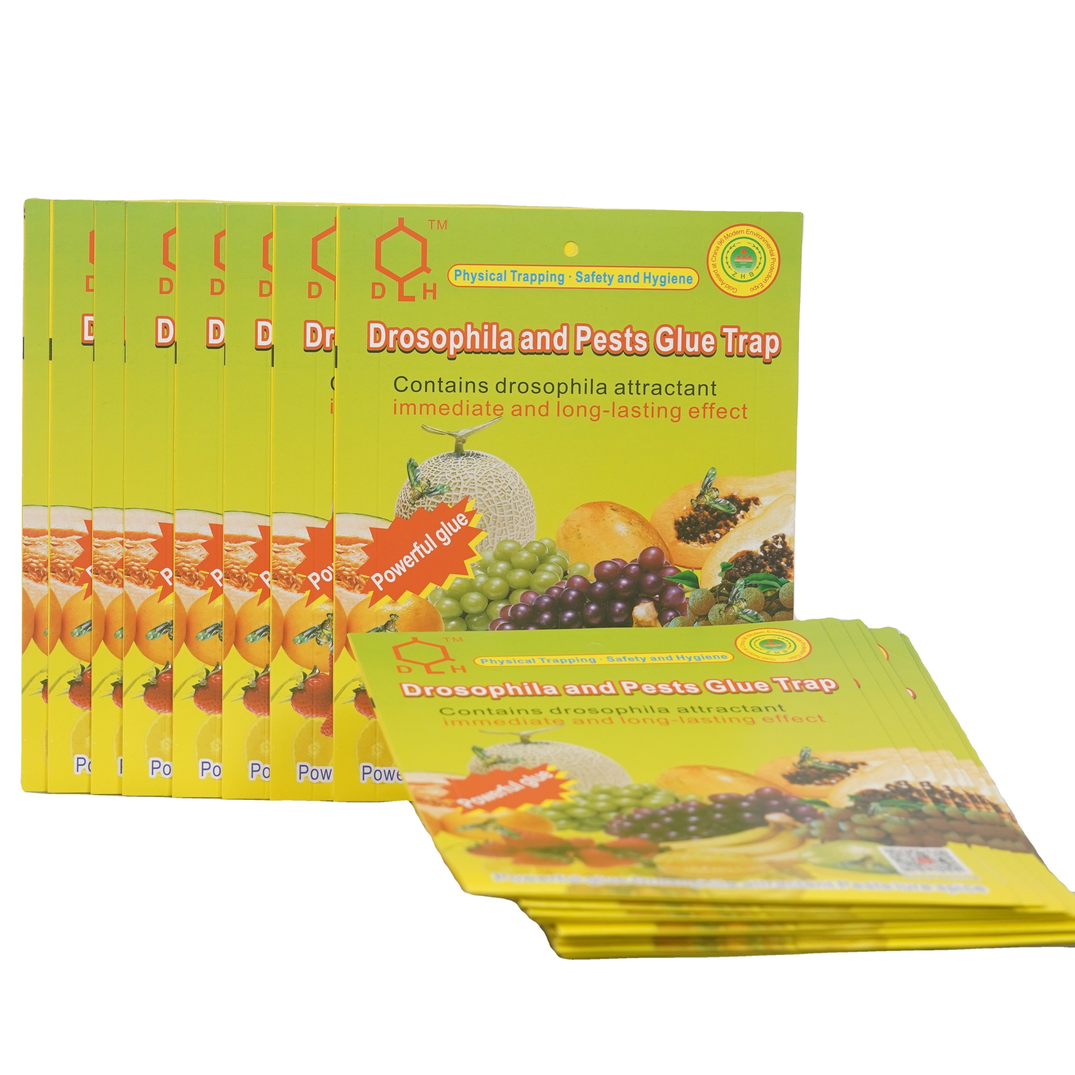 Fruit Fly Trap Yellow Sticky Trap with Holder fly trap