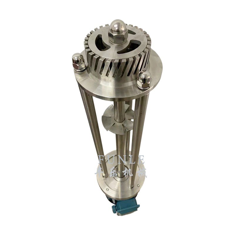 Factory direct sales cosmetics shampoo liquid high shear homogenizer mixer emulsifier mixer dispersion high shear mixer