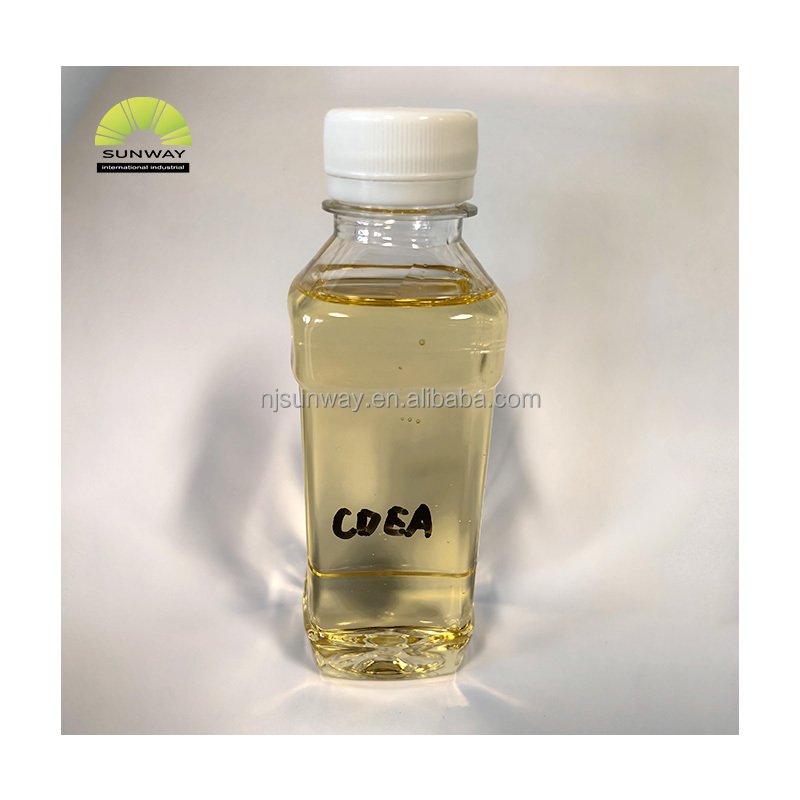 SUNWAY Daily chemicals Raw Material Cosmetic Grade CDEA 6501 coconut diethanolamide cdea