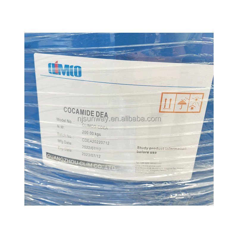 SUNWAY Daily chemicals Raw Material Cosmetic Grade CDEA 6501 coconut diethanolamide cdea