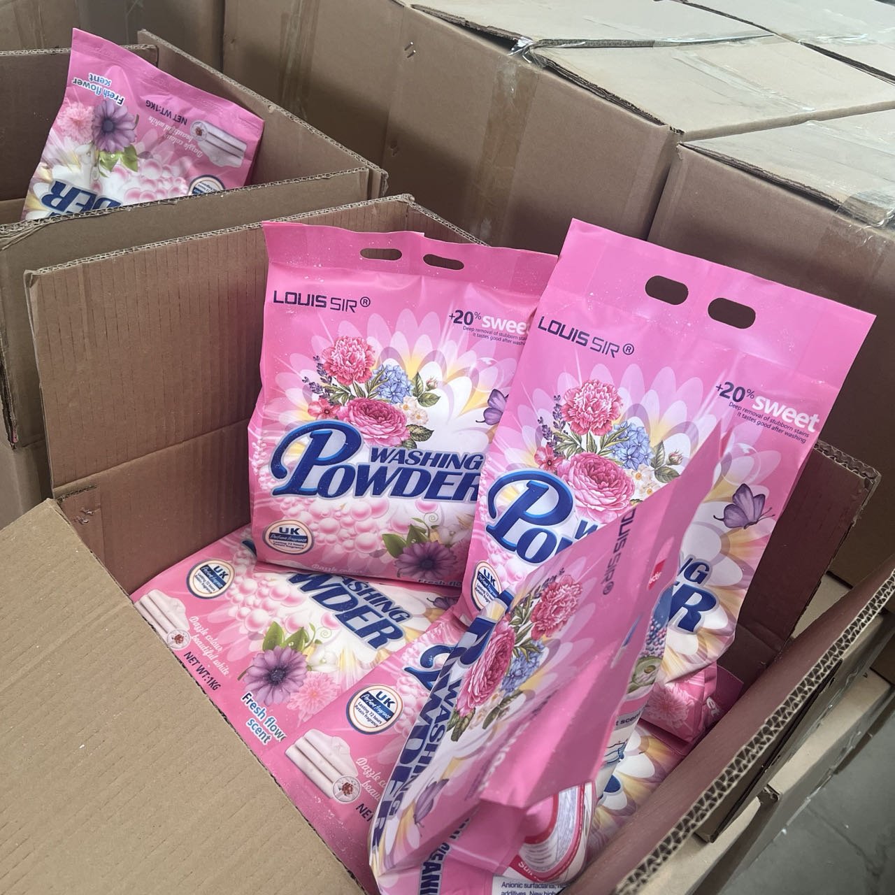 Laundry Powder Detergent Soap Rich Foam Clothes Cleaner Washing Soap Powder Good Quality Daily Household Chemicals Powder