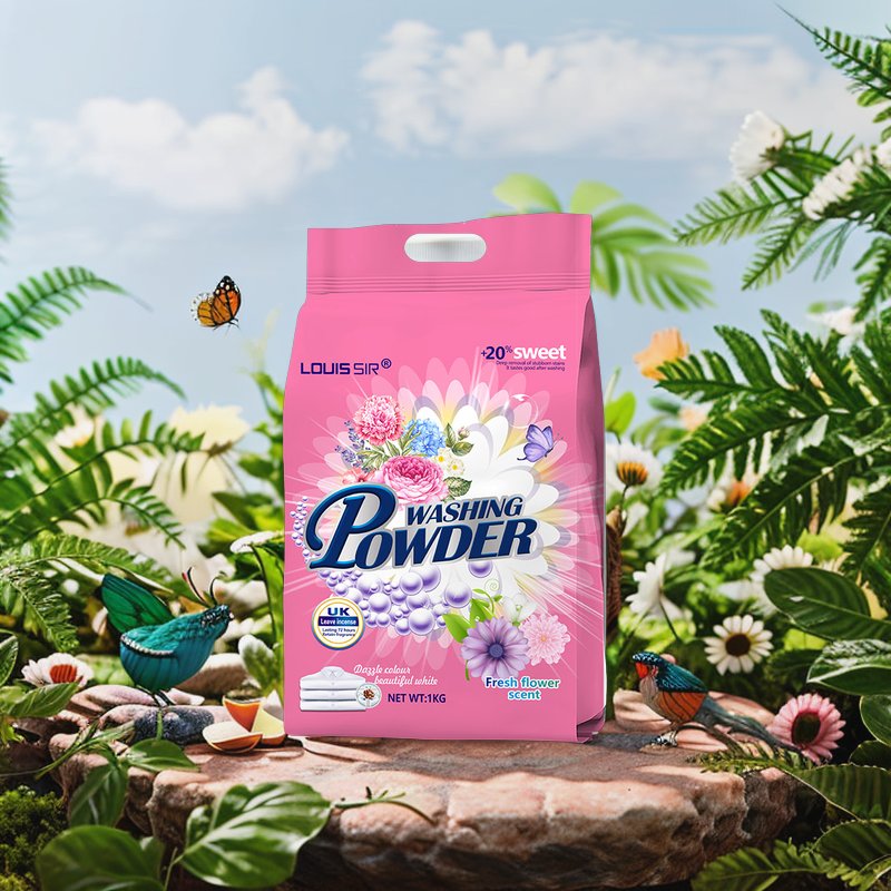Laundry Powder Detergent Soap Rich Foam Clothes Cleaner Washing Soap Powder Good Quality Daily Household Chemicals Powder