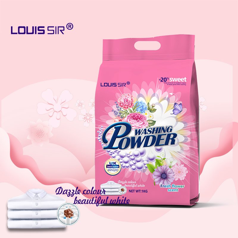 Laundry Powder Detergent Soap Rich Foam Clothes Cleaner Washing Soap Powder Good Quality Daily Household Chemicals Powder